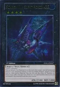Number 101: Silent Honor ARK Ultimate Rare LVAL-EN047 1st Edition Yu-Gi-Oh card from Legacy of the Valiant