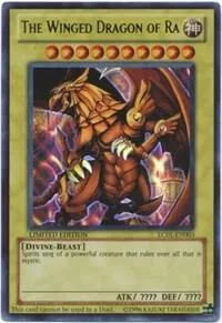 The Winged Dragon of Ra LC01-EN003 Yu-Gi-Oh card from Legendary Collection 1