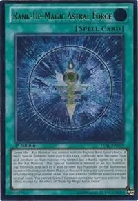Rank-Up-Magic Astral Force Ultimate Rare LVAL-EN059 1st Edition Yu-Gi-Oh card from Legacy of the Valiant