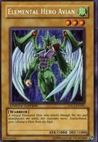 Elemental HERO Avian EHC1-EN001 Yu-Gi-Oh card from Elemental Hero Collection 1