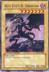 Red-Eyes B. Dragon YAP1-EN002 Yu-Gi-Oh card from Anniversary Pack