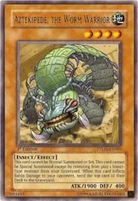 Aztekipede, the Worm Warrior PTDN-EN089 Unlimited Yu-Gi-Oh card from Phantom Darkness