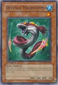Deepsea Macrotrema PTDN-EN083 1st Edition Yu-Gi-Oh card from Phantom Darkness