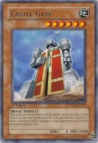 Castle Gate PTDN-EN091 Unlimited Yu-Gi-Oh card from Phantom Darkness