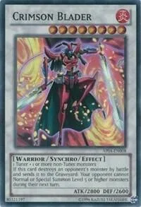 Crimson Blader AP04-EN008 Yu-Gi-Oh card from Astral Pack 4