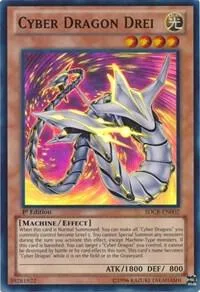 Cyber Dragon Drei SDCR-EN002 Yu-Gi-Oh card from Structure Deck: Cyber Dragon Revolution