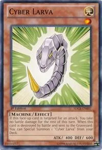 Cyber Larva SDCR-EN007 Yu-Gi-Oh card from Structure Deck: Cyber Dragon Revolution