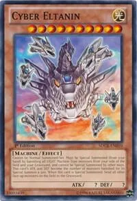 Cyber Eltanin SDCR-EN010 Yu-Gi-Oh card from Structure Deck: Cyber Dragon Revolution