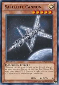 Satellite Cannon SDCR-EN012 Yu-Gi-Oh card from Structure Deck: Cyber Dragon Revolution