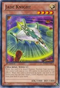 Jade Knight SDCR-EN014 Yu-Gi-Oh card from Structure Deck: Cyber Dragon Revolution
