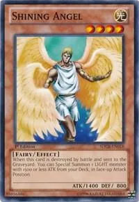 Shining Angel SDCR-EN018 Yu-Gi-Oh card from Structure Deck: Cyber Dragon Revolution