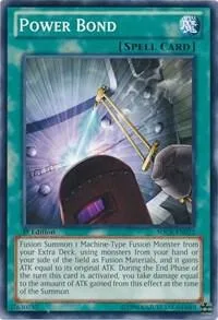 Power Bond SDCR-EN022 Yu-Gi-Oh card from Structure Deck: Cyber Dragon Revolution