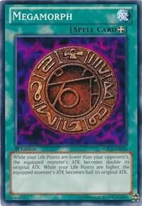 Megamorph SDCR-EN024 Yu-Gi-Oh card from Structure Deck: Cyber Dragon Revolution