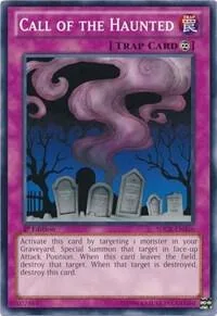 Call of the Haunted SDCR-EN036 Yu-Gi-Oh card from Structure Deck: Cyber Dragon Revolution