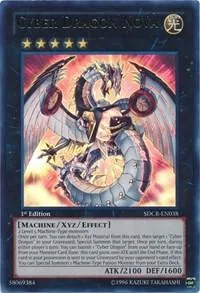 Cyber Dragon Nova SDCR-EN038 1st Edition Yu-Gi-Oh card from Structure Deck: Cyber Dragon Revolution