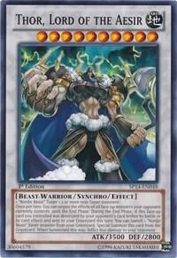 Thor, Lord of the Aesir SP14-EN048 Yu-Gi-Oh card from Star Pack 2014