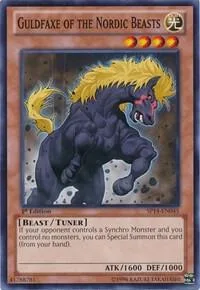 Guldfaxe of the Nordic Beasts SP14-EN045 Yu-Gi-Oh card from Star Pack 2014
