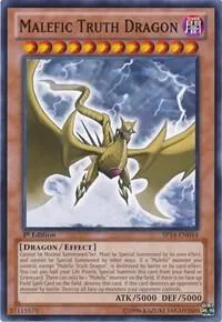 Malefic Truth Dragon SP14-EN044 Yu-Gi-Oh card from Star Pack 2014