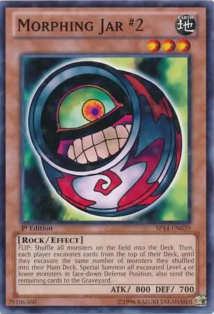 Morphing Jar #2 Starfoil SP14-EN039 Yu-Gi-Oh card from Star Pack 2014