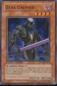Dark Grepher PTDN-ENSP1 Yu-Gi-Oh card from Phantom Darkness