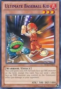 Ultimate Baseball Kid Green DL15-EN003 Yu-Gi-Oh card from Duelist League Promo