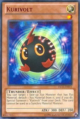 Kurivolt Red DL15-EN011 Yu-Gi-Oh card from Duelist League Promo