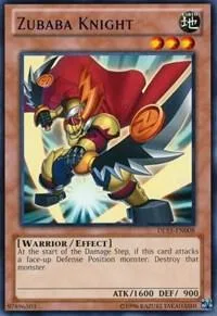 Zubaba Knight Red DL15-EN008 Yu-Gi-Oh card from Duelist League Promo