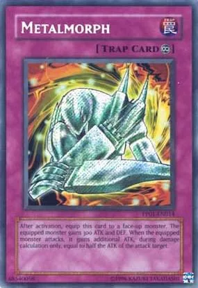 Metalmorph Secret Rare PP01-EN014 Yu-Gi-Oh card from Premium Pack 1