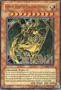 Hamon, Lord of Striking Thunder DR04-EN122 Yu-Gi-Oh card from Dark Revelation Volume 4