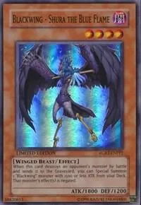 Blackwing - Shura the Blue Flame RGBT-ENPP2 Yu-Gi-Oh card from Duelist Pack Collection Tin
