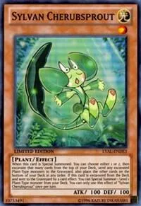 Sylvan Cherubsprout LVAL-ENDE3 Yu-Gi-Oh card from Legacy of the Valiant
