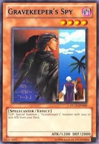 Gravekeeper's Spy Blue DL11-EN009 Yu-Gi-Oh card from Duelist League Promo