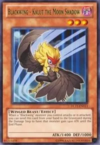 Blackwing - Kalut the Moon Shadow Green DL11-EN013 Yu-Gi-Oh card from Duelist League Promo