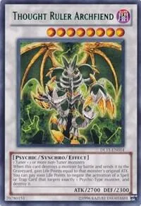 Thought Ruler Archfiend Blue DL11-EN014 Yu-Gi-Oh card from Duelist League Promo