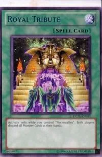 Royal Tribute Blue DL11-EN017 Yu-Gi-Oh card from Duelist League Promo