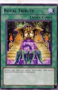 Royal Tribute Purple DL11-EN017 Yu-Gi-Oh card from Duelist League Promo