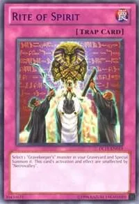 Rite of Spirit Purple DL11-EN019 Yu-Gi-Oh card from Duelist League Promo