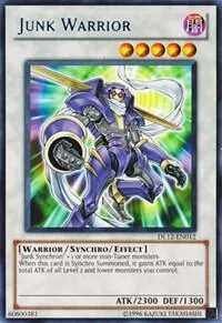 Junk Warrior Blue DL12-EN012 Yu-Gi-Oh card from Duelist League Promo
