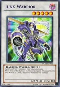 Junk Warrior Purple DL12-EN012 Yu-Gi-Oh card from Duelist League Promo