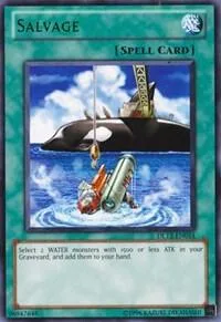 Salvage Green DL12-EN014 Yu-Gi-Oh card from Duelist League Promo