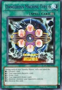 Dangerous Machine Type-6 Purple DL12-EN016 Yu-Gi-Oh card from Duelist League Promo