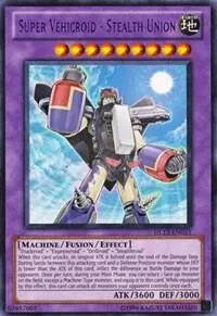 Super Vehicroid - Stealth Union Purple DL12-EN011 Yu-Gi-Oh card from Duelist League Promo