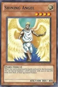 Shining Angel Blue DL13-EN002 Yu-Gi-Oh card from Duelist League Promo