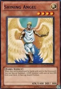Shining Angel Purple DL13-EN002 Yu-Gi-Oh card from Duelist League Promo