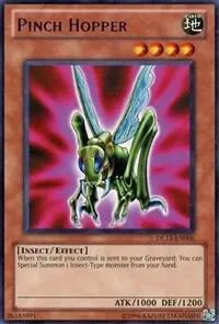 Pinch Hopper Purple DL13-EN006 Yu-Gi-Oh card from Duelist League Promo