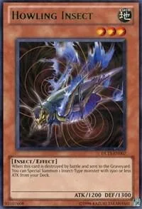 Howling Insect Green DL13-EN007 Yu-Gi-Oh card from Duelist League Promo