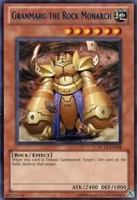 Granmarg the Rock Monarch Blue DL13-EN008 Yu-Gi-Oh card from Duelist League Promo