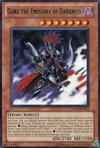 Gorz the Emissary of Darkness Green DL13-EN013 Yu-Gi-Oh card from Duelist League Promo