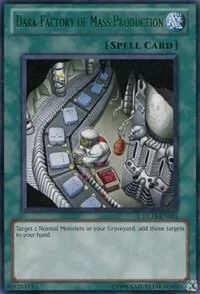 Dark Factory of Mass Production Green DL13-EN015 Yu-Gi-Oh card from Duelist League Promo