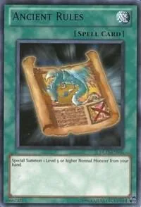 Ancient Rules Blue DL13-EN016 Yu-Gi-Oh card from Duelist League Promo